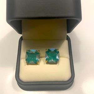 Kate Spade Large Green Studs